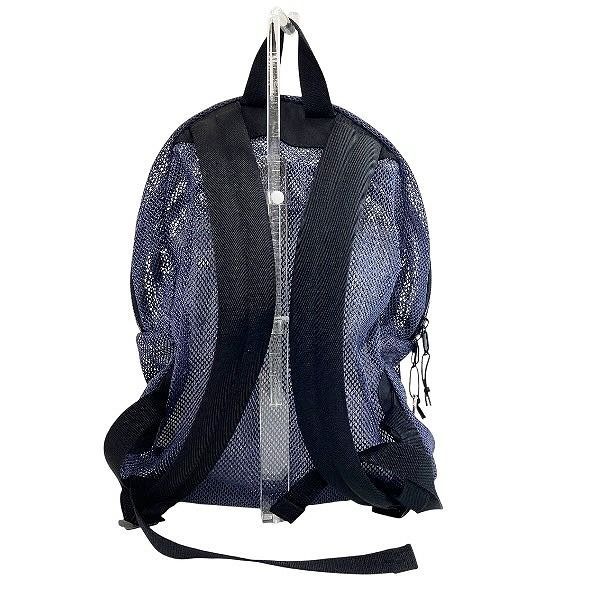 Saint Laurent Yves Purple Mesh Canvas Backpack