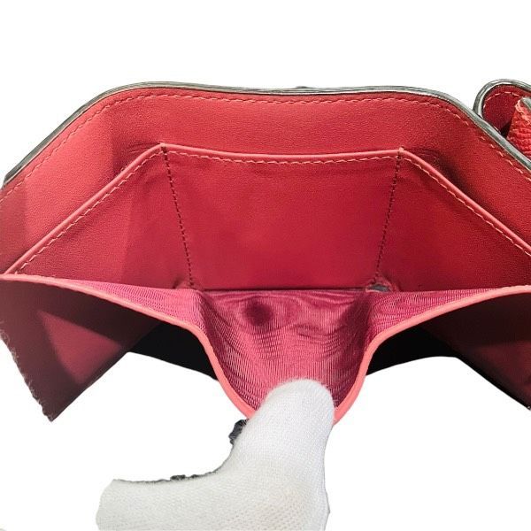 Dior Saddle Leather Trifold Wallet Compact