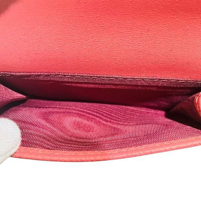 Dior Saddle Leather Trifold Wallet Compact