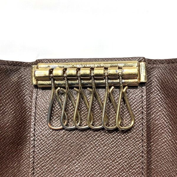 Louis Vuitton Damier Milty Cles 6 Key Case Key Holder