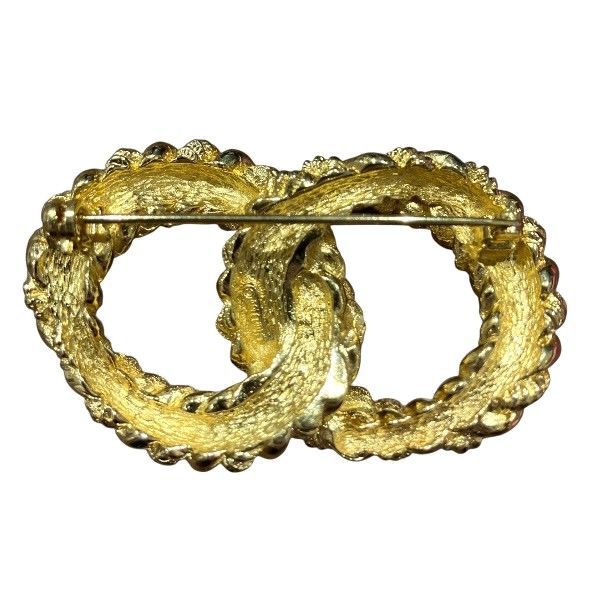 Dior Twin Rope Brooch