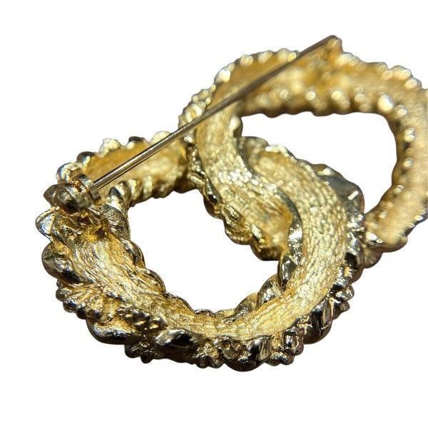 Dior Twin Rope Brooch