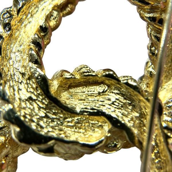 Dior Twin Rope Brooch