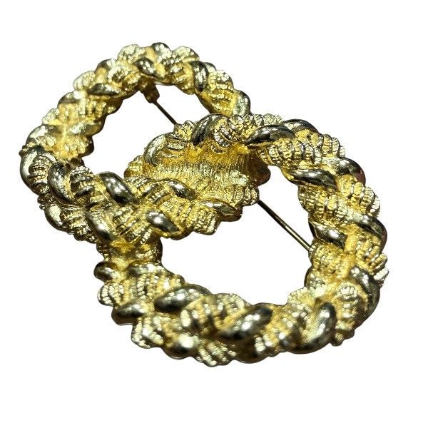 Dior Twin Rope Brooch