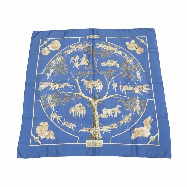 Hermes Carre 90 la Poitevin Shawl
