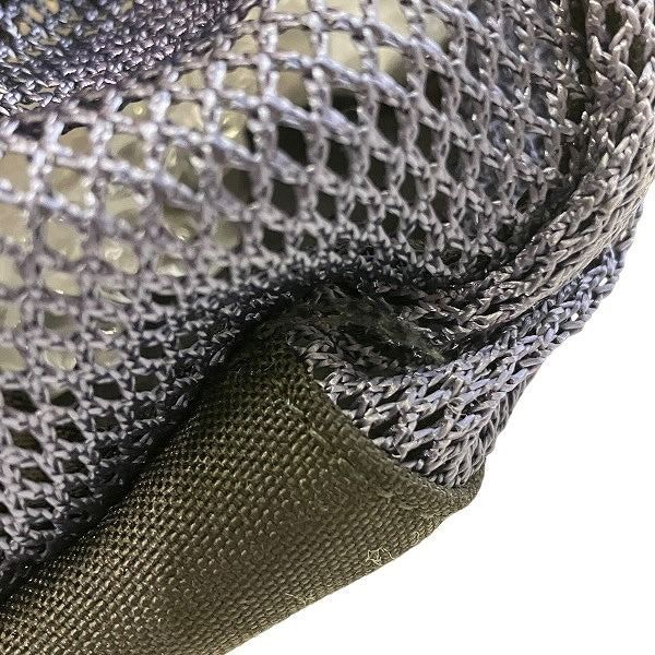 Saint Laurent Yves Purple Mesh Canvas Backpack