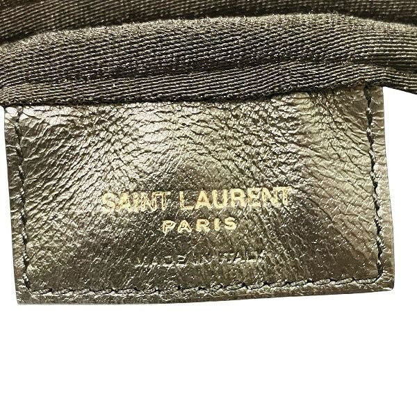 Saint Laurent Yves Purple Mesh Canvas Backpack