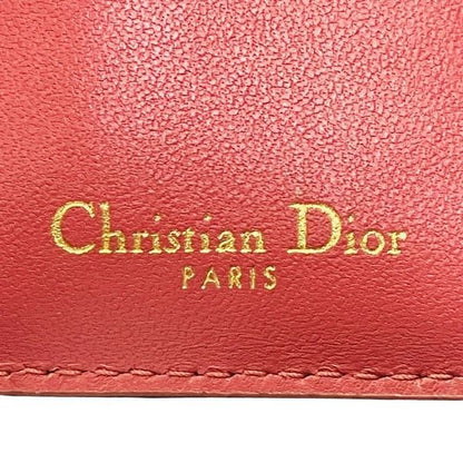 Dior Saddle Leather Trifold Wallet Compact