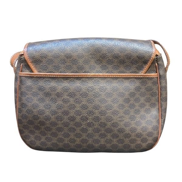 Celine Macadam Brown Shoulder Bag