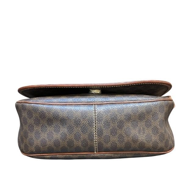 Celine Macadam Brown Shoulder Bag