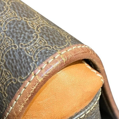 Celine Macadam Brown Shoulder Bag