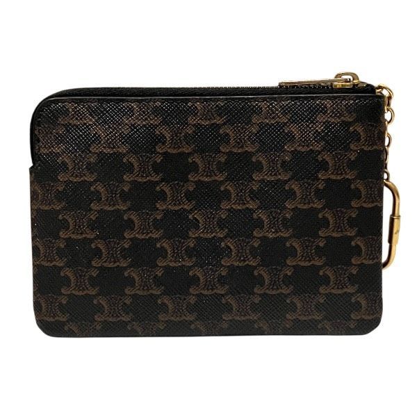 Celine Triomphe Key Ring Coin Case Card
