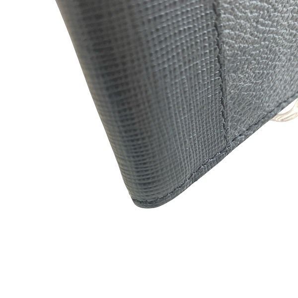 Fendi Zucca Black Leather Bifold Wallet