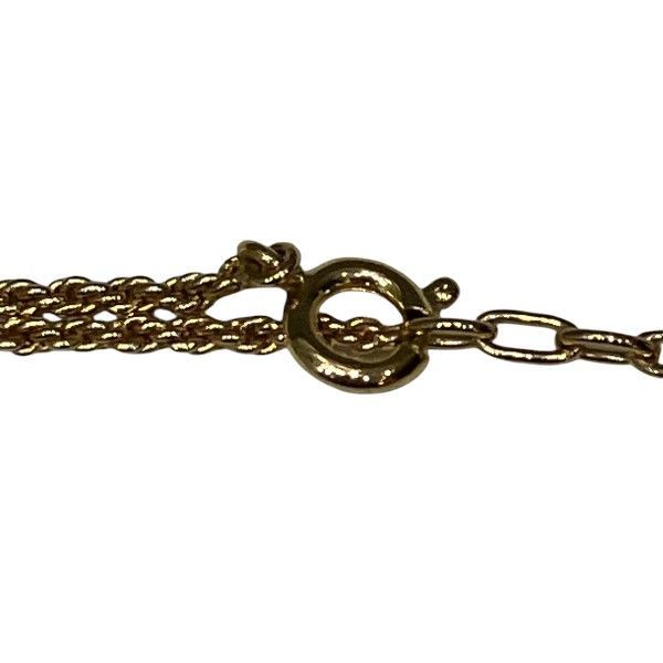 Dior CD Logo Gold Necklace