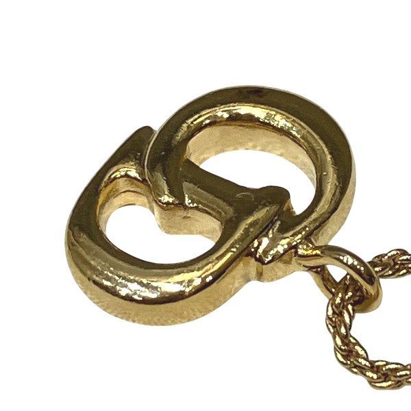 Dior CD Logo Gold Necklace