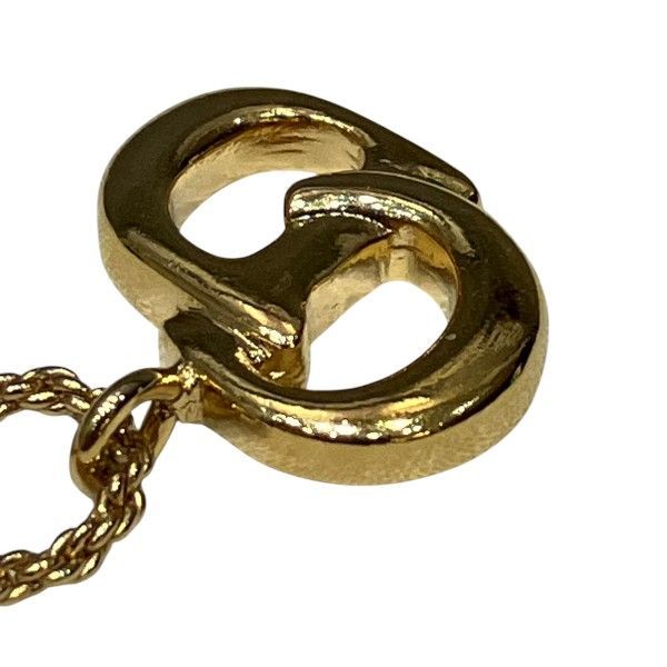 Dior CD Logo Gold Necklace