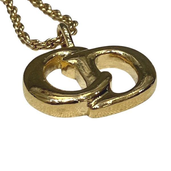 Dior CD Logo Gold Necklace