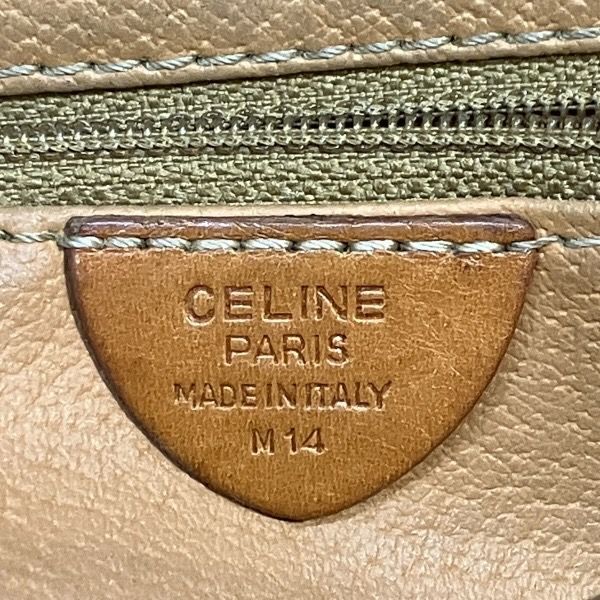 Celine Macadam Brown Shoulder Bag