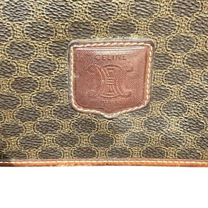 Celine Macadam Brown Shoulder Bag