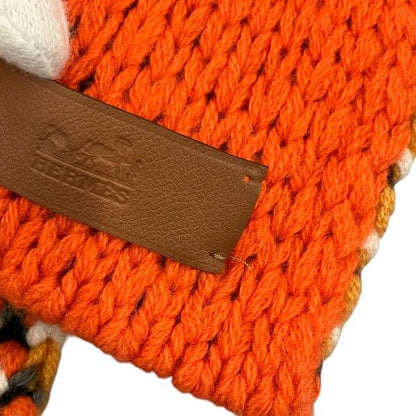 Hermes Sangle-a-Boucle Grande Tenue Cashmere Knit Large Scarf