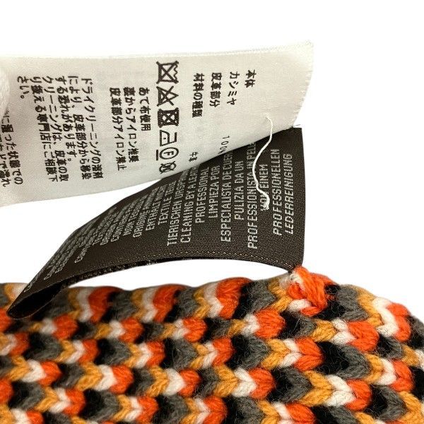 Hermes Sangle-a-Boucle Grande Tenue Cashmere Knit Large Scarf