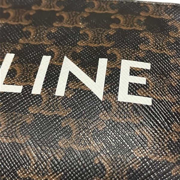 Celine Triomphe Key Ring Coin Case Card