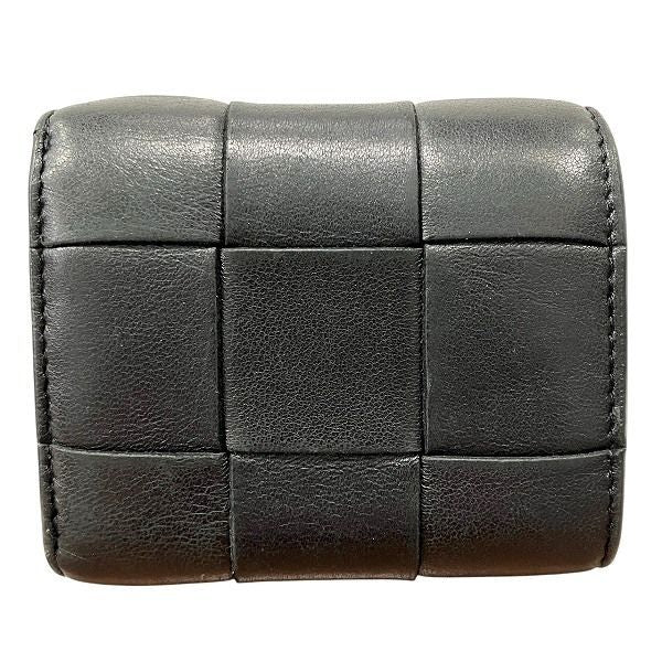 Bottega Veneta Maxi Intrecciato Cassette Trifold Wallet