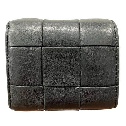 Bottega Veneta Maxi Intrecciato Cassette Trifold Wallet