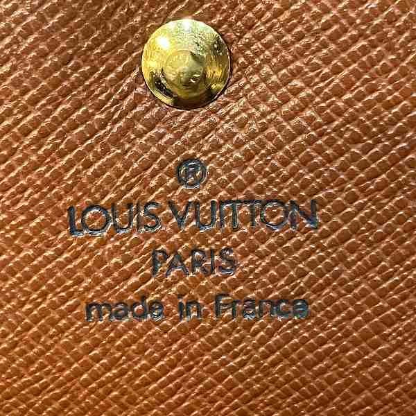 Louis Vuitton Monogram Portefeuille Elise Double Hook Trifold Wallet