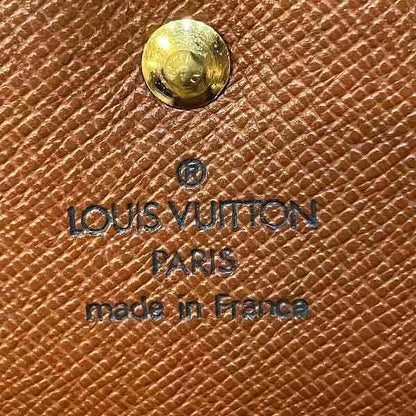 Louis Vuitton Monogram Portefeuille Elise Double Hook Trifold Wallet
