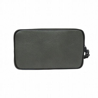 Louis Vuitton Alpha Clutch Leather Gray