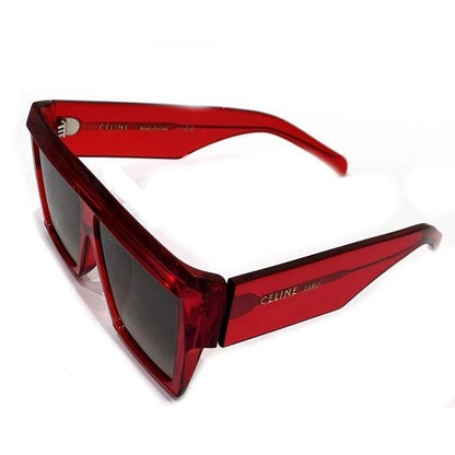 Celine Plastic Red Brown
