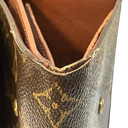 Louis Vuitton Monogram Portefeuille Elise Double Hook Trifold Wallet