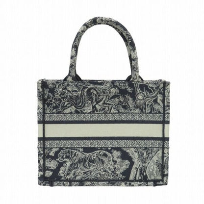 Dior Toile de Jouy Reverse Embroidery Book Toss Small Handbag