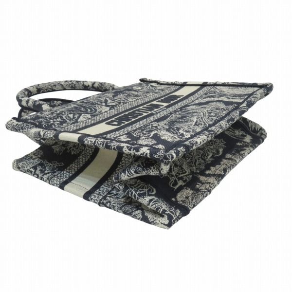 Dior Toile de Jouy Reverse Embroidery Book Toss Small Handbag