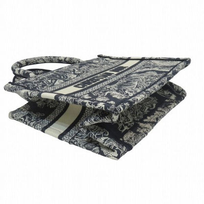 Dior Toile de Jouy Reverse Embroidery Book Toss Small Handbag