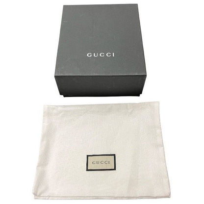 Gucci Offdia Black Leather Bifold Wallet