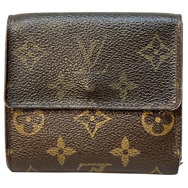 Louis Vuitton Monogram Portefeuille Elise Double Hook Trifold Wallet