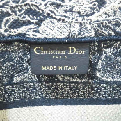 Dior Toile de Jouy Reverse Embroidery Book Toss Small Handbag