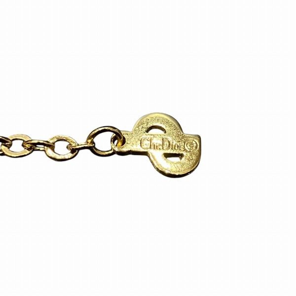 Dior Vintage V-shaped Rhinestone Necklace