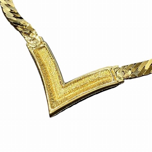 Dior Vintage V-shaped Rhinestone Necklace