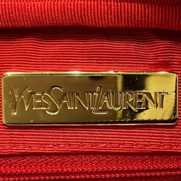 Saint Laurent Yves Gold Leather Cross Shoulder Bag