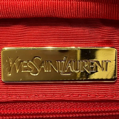 Saint Laurent Yves Gold Leather Cross Shoulder Bag