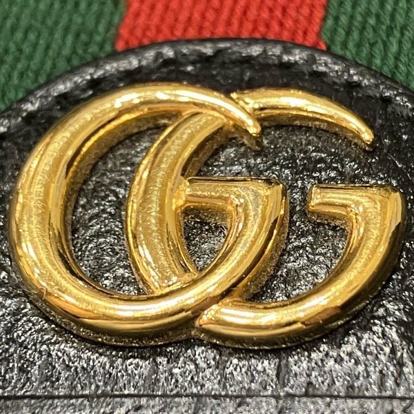 Gucci Offdia Black Leather Bifold Wallet