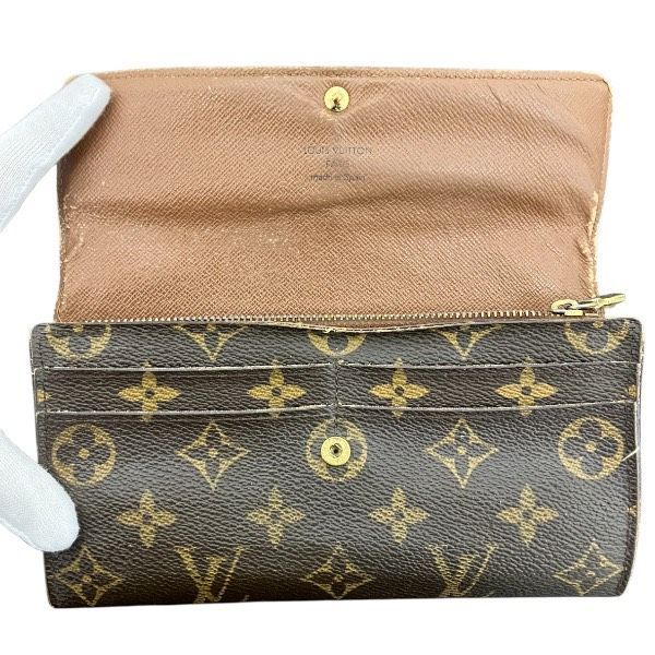 Louis Vuitton Monogram Portefeuille Sarah Wallet