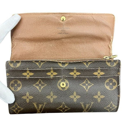 Louis Vuitton Monogram Portefeuille Sarah Wallet