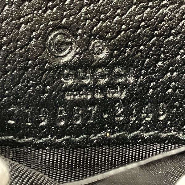 Gucci Offdia Black Leather Bifold Wallet