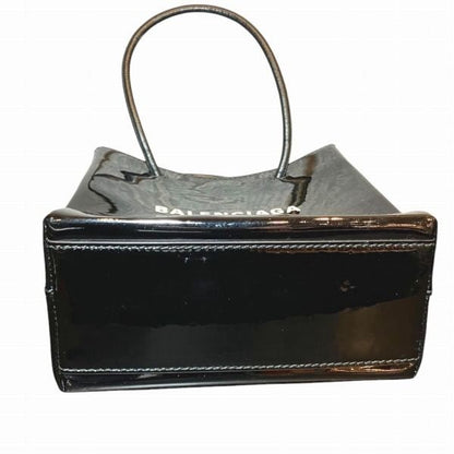 Balenciaga Shopping Tote Xxs Patent Leather 2-Way Handbag