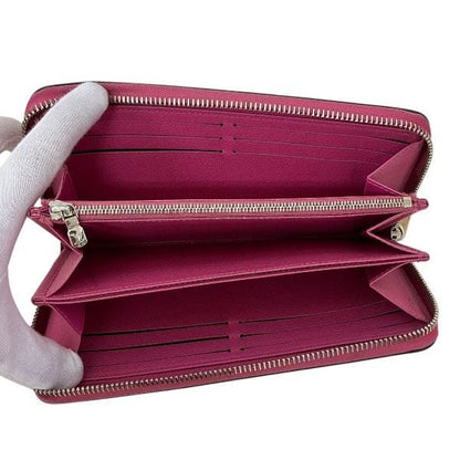 Louis Vuitton Epi Zippy Wallet Pink