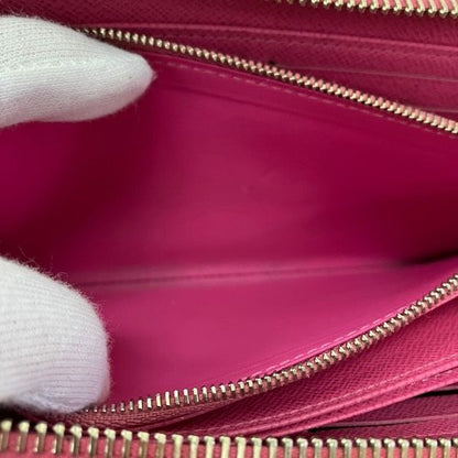 Louis Vuitton Epi Zippy Wallet Pink